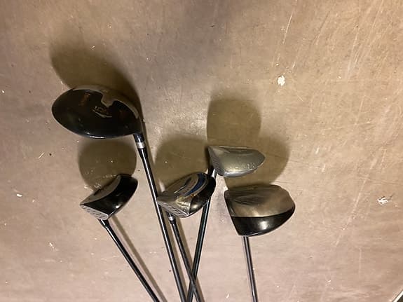 Titleist järnset och drivers golfklubbor