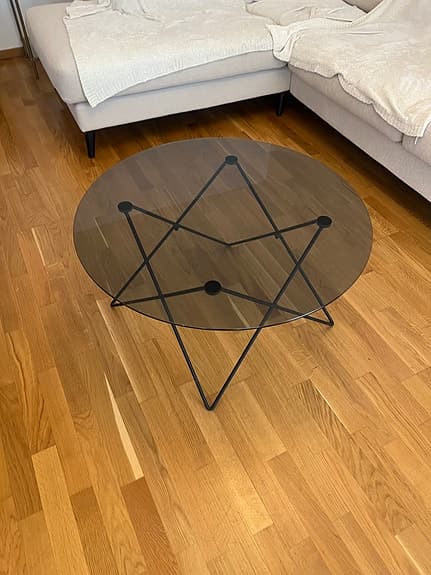 Runt soffbord 80 cm Mio