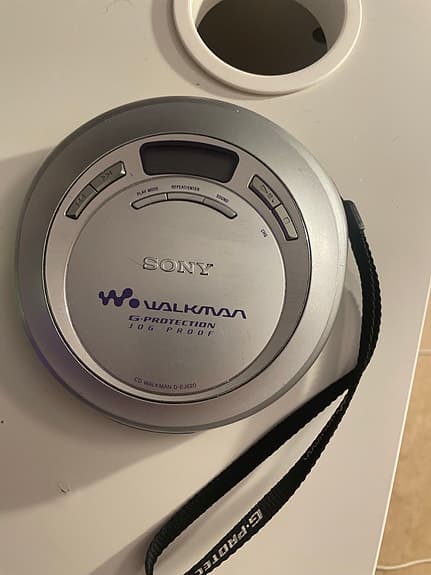 Sony walkman G-protection CD-spelare