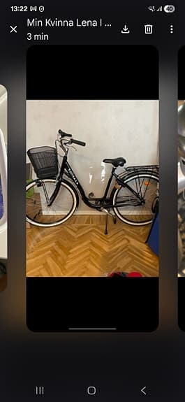 Ny dam cyckel