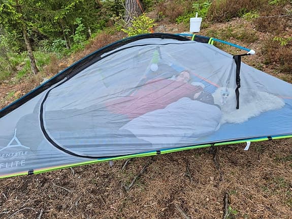 Tentsile Flite+ Gen 3 (Trädtält för 2 personer) + Underquilt – Nyskick!