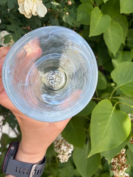 6 st oanvända glas Kosta Boda Mine