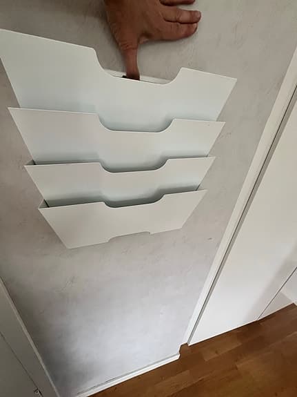 Förvaring papper/tidningsställ