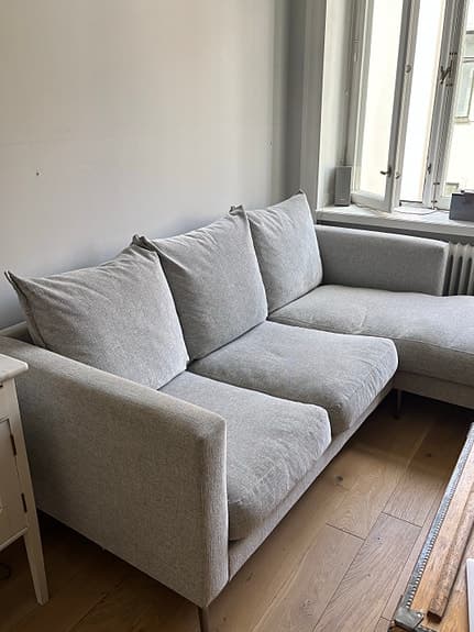 Grå soffa nyskick