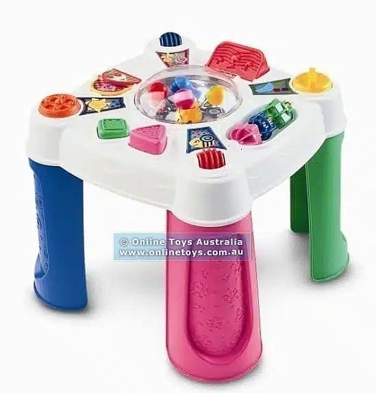 “Fisher Price Aktivitetsbord/ Brilliant Basics – Musical Pop-tivity Table.”