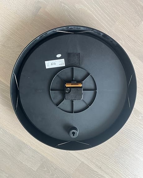 IKEA Bondis väggklocka svart
