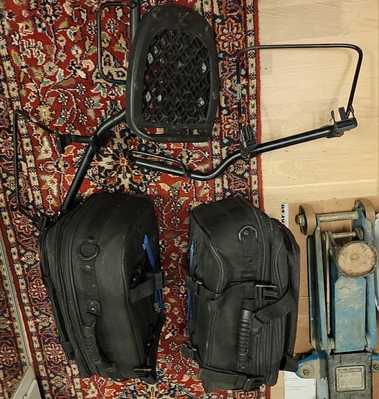 PACKVÄSKOR MotoDetail + TOPBOX Givi  Kawasaki zzr1200