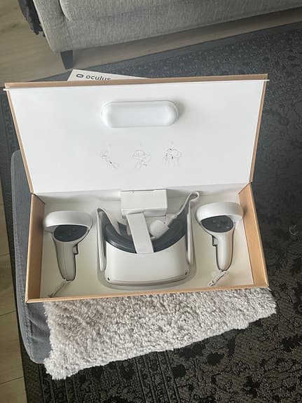 Oculus Quest 2 VR-headset med handkontroller 256GB