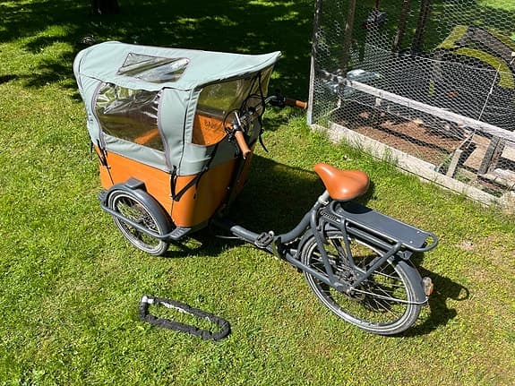 Babboe Curve lådcykel El