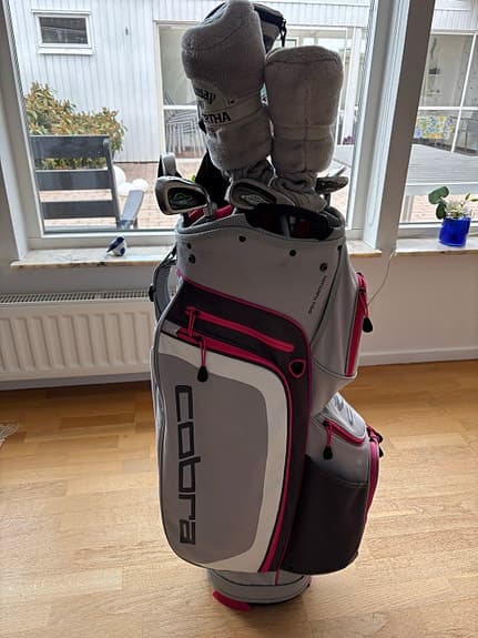 Callaway golfklubbor med Cobra golfbag      Damklubbor