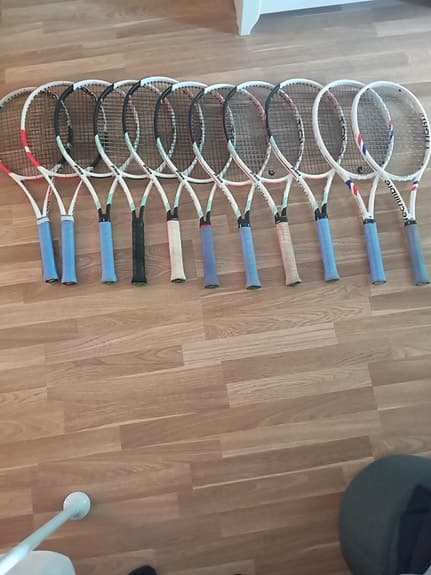 Tennisrackertar i bra skick