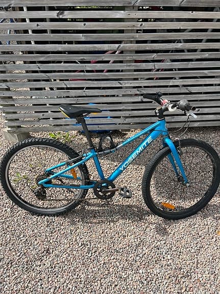 Yosemite blå barncykel