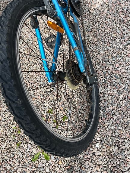 Yosemite blå barncykel
