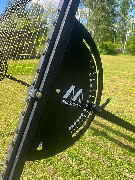 Munin Sports fotbollsrebounder stor svart/gul