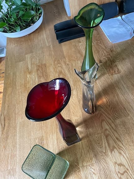 Vaser i glas