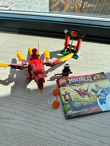 LEGO Ninjago drake med minifigurer