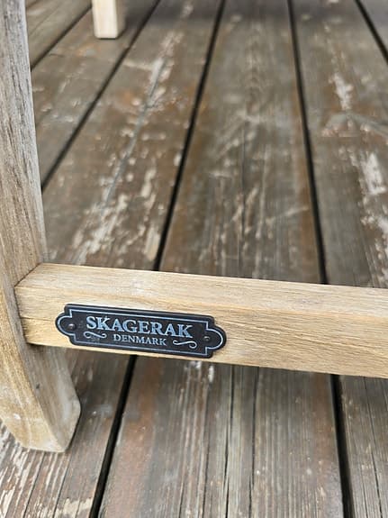 Skagerak Fritz Hanzen solstolar