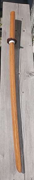 BUDO-Nord Träningsbokken för nybörjare för grundträning ca 102 cm lång.