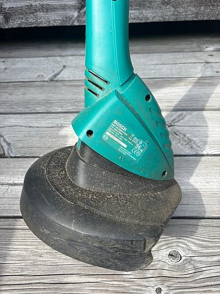 Bosch grästrimmer eldriven