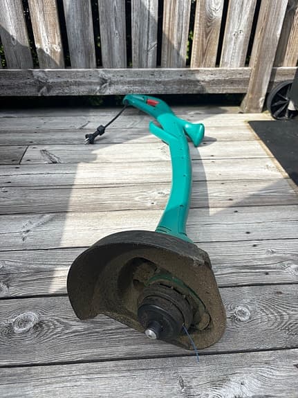 Bosch grästrimmer eldriven