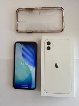 IPhone 11 64 GB vit