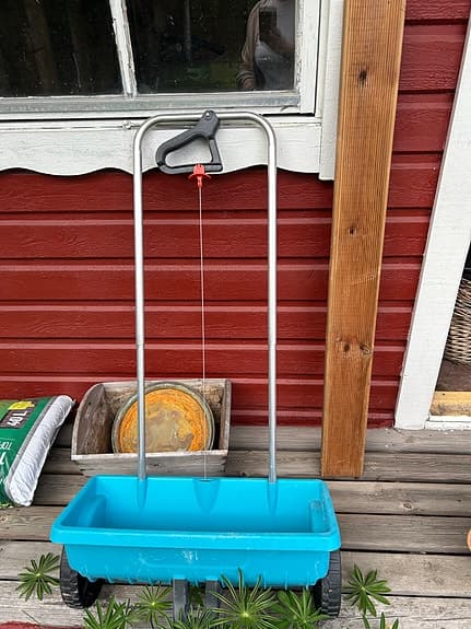 Trädgårds- och snöredskap blandat paket