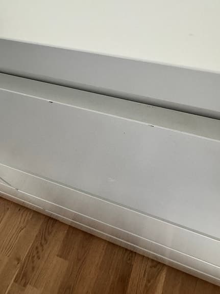 IKEA MALM byråer (2 st) – vita