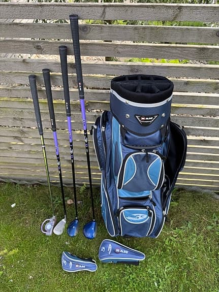 Daklubbor Ram och putter inkl vagnbag