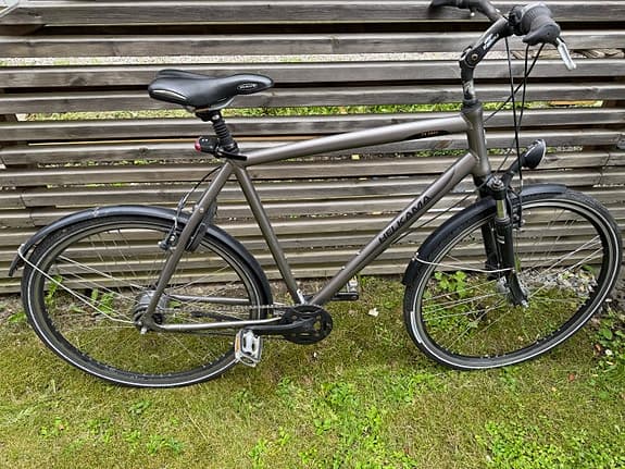 Helkama herrcykel stadscykel 28" ram L