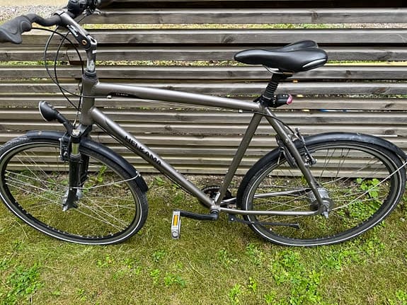 Helkama herrcykel stadscykel 28" ram L