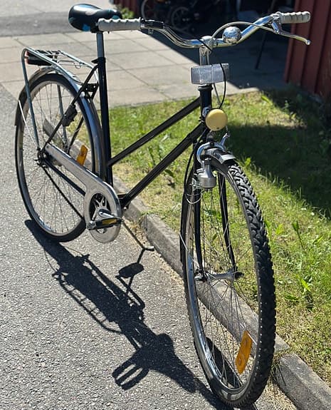 Crescent 28 tum damcykel / 3 växlar / Dynamolampa