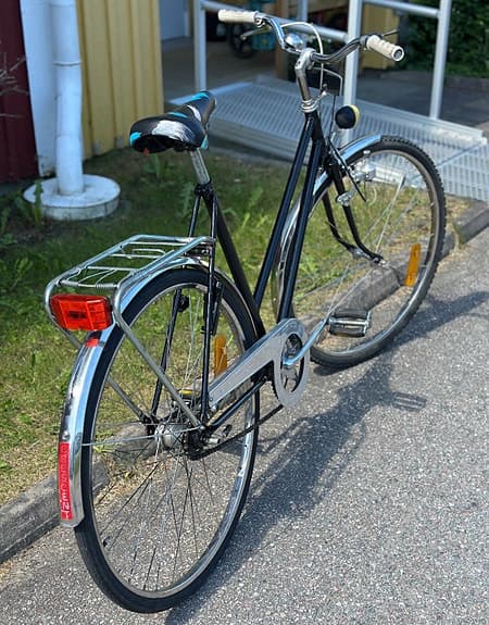 Crescent 28 tum damcykel / 3 växlar / Dynamolampa