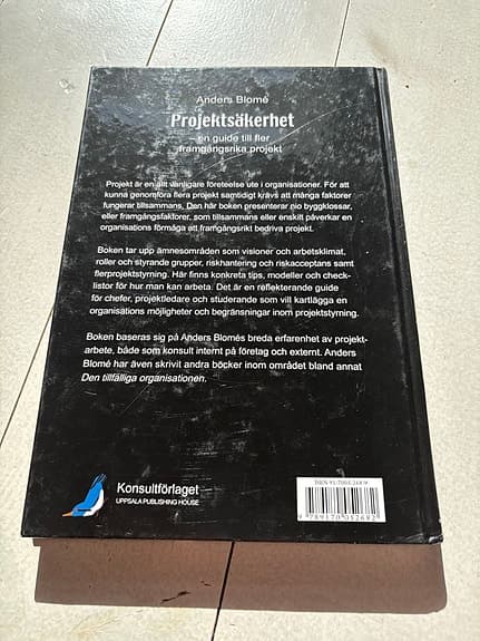 Projekt säkerhet – en guide till fler framgångsrika projekt kursbok