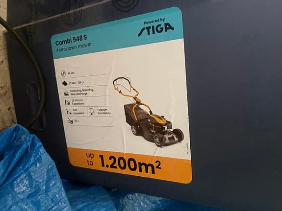 Stiga Combi 548 S bensindriven gräsklippare upp till 1200 m²