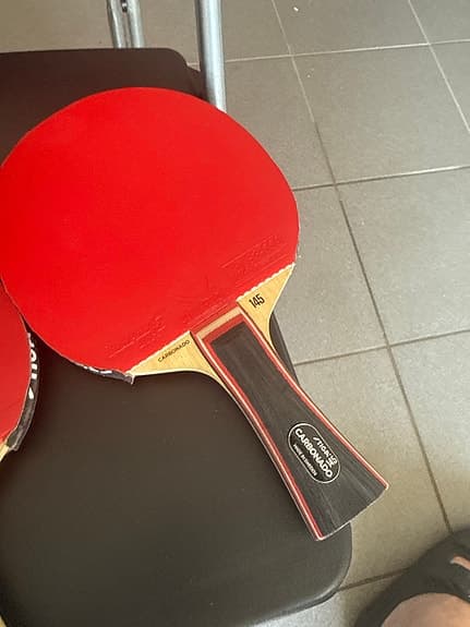 Carbonado 145 / 190 bordtennisrack 2 st röd/svart