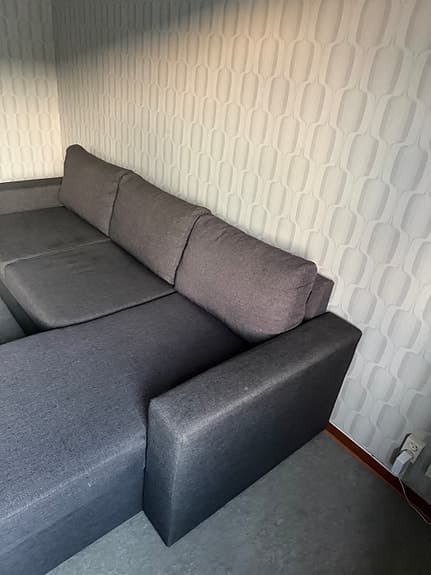 Måste bort snarast! Bäddsoffa MARSLEV Med Förvaring
