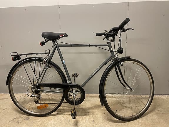 Välvårdad herrcykel