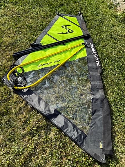 Simmer Style Quest 3.0 vindsurfingsrigg gul/svart
