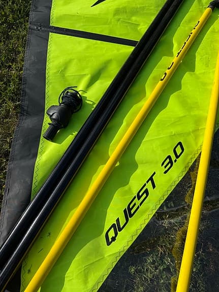 Simmer Style Quest 3.0 vindsurfingsrigg gul/svart