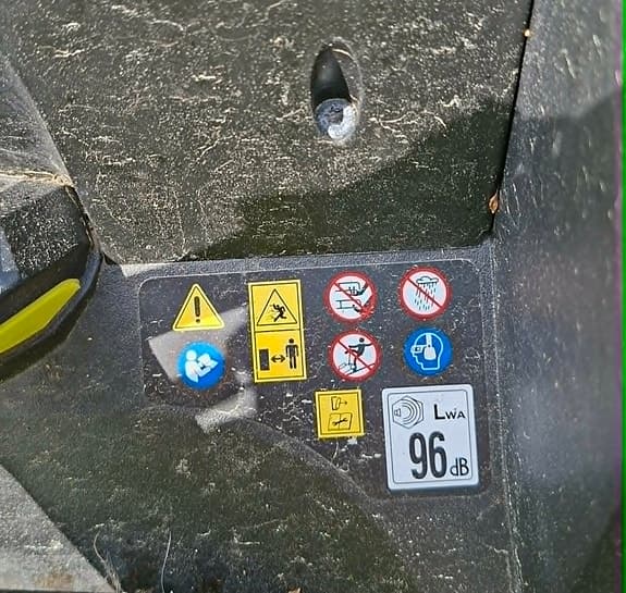 Ryobi batteridriven gräsklippare