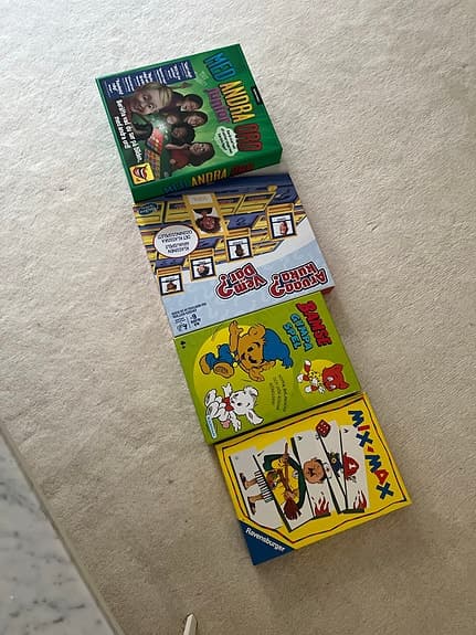 Paket alt styck sällskapsspel barn