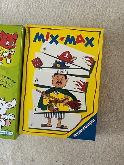 Paket alt styck sällskapsspel barn