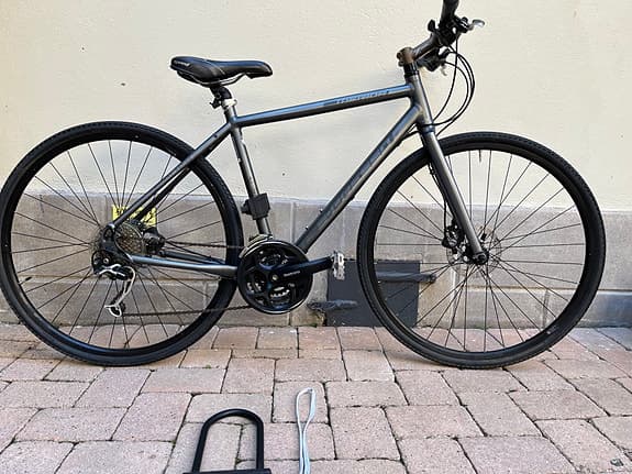 Fin hybridcykel säljes