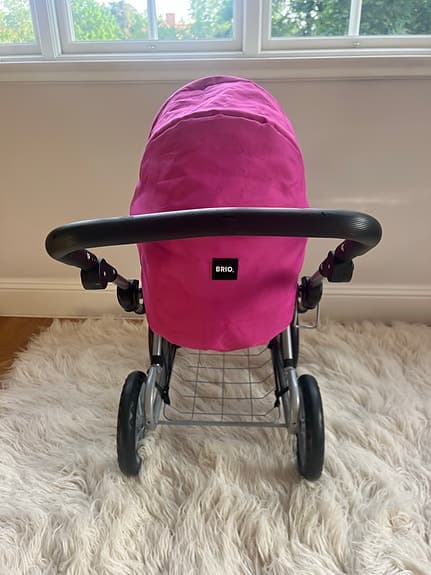 BRIO dockvagn rosa