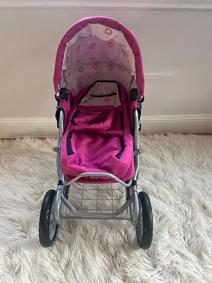 BRIO dockvagn rosa