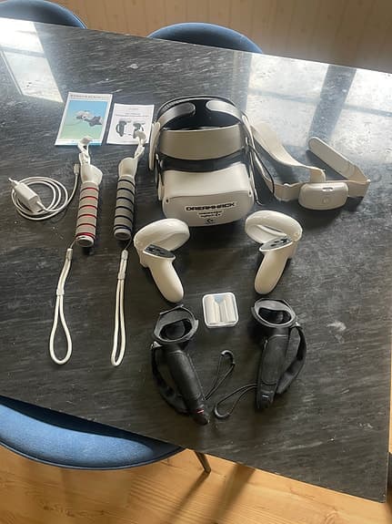 Meta Quest 2 VR-paket – Komplett med extra tillbehör