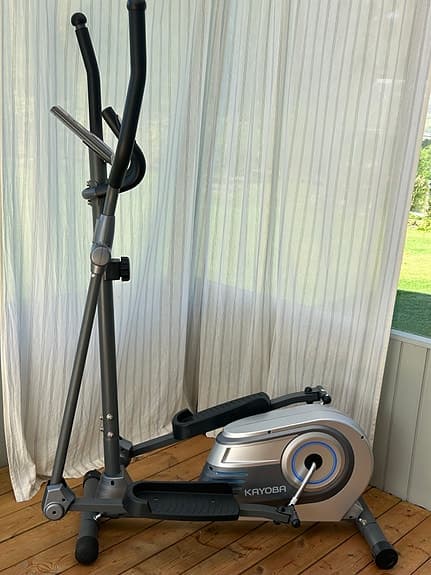 Crosstrainer kayoba träningsmaskin grå