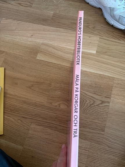 Panduro Måla på korgar och trä hobbybok