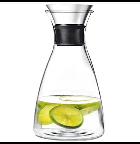 Sagaform karaff glas med silikonring