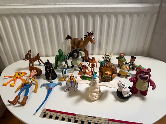 Disney Pixar figurlot 20 delar – Toy Story, Stitch, Tarzan m.fl.